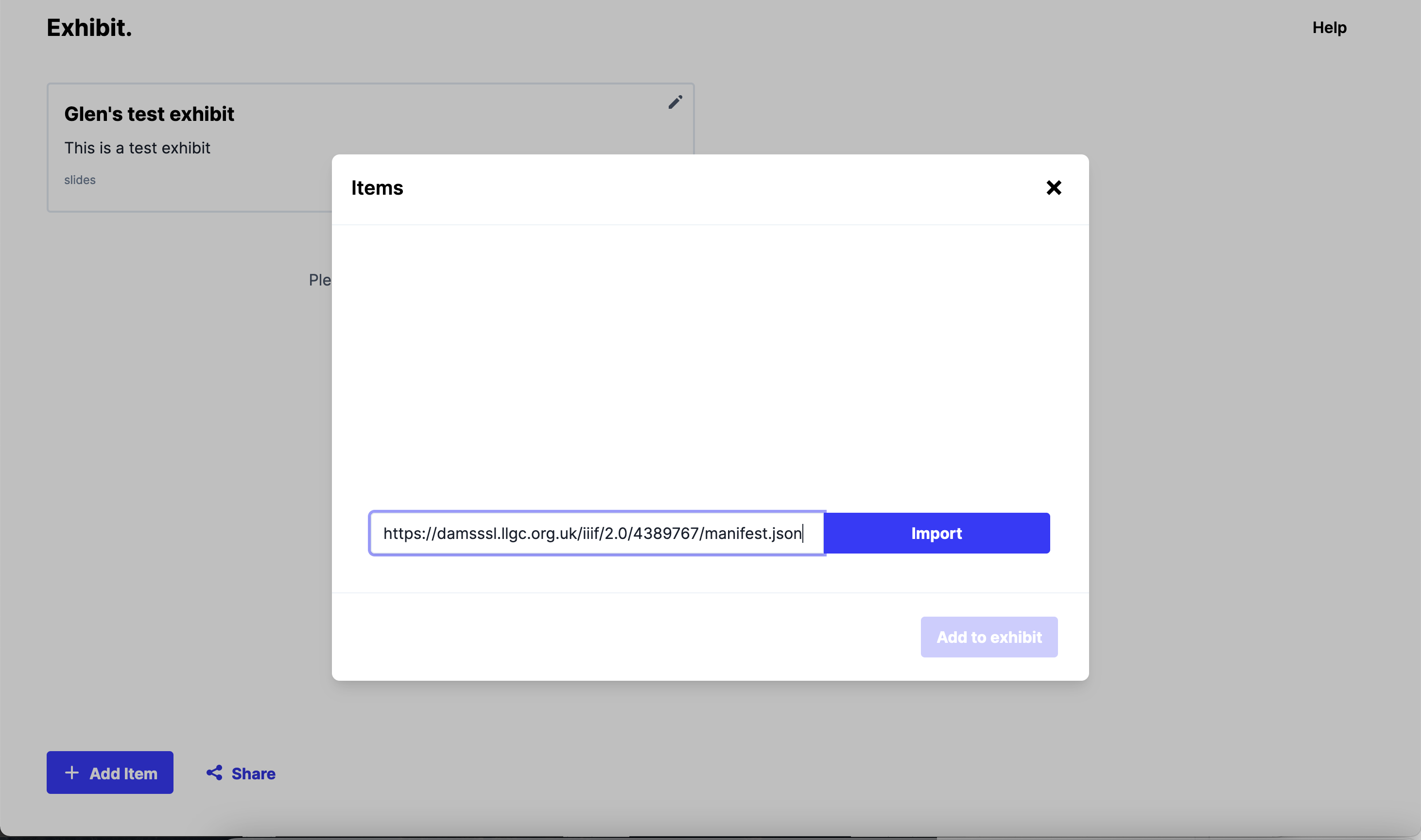 Load Manifest