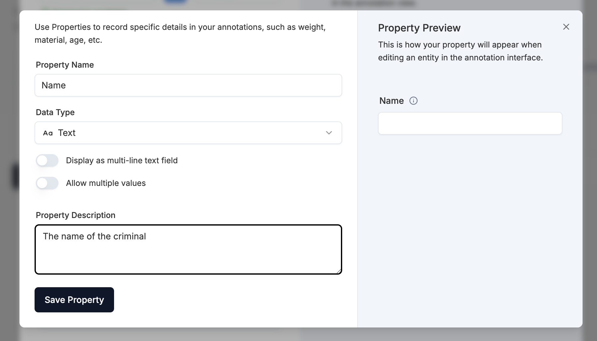 Add property